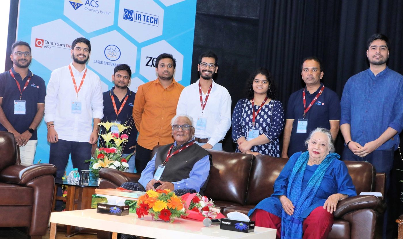 Prof. C. N. R. Rao's 90th birthday celebration with alumni and students