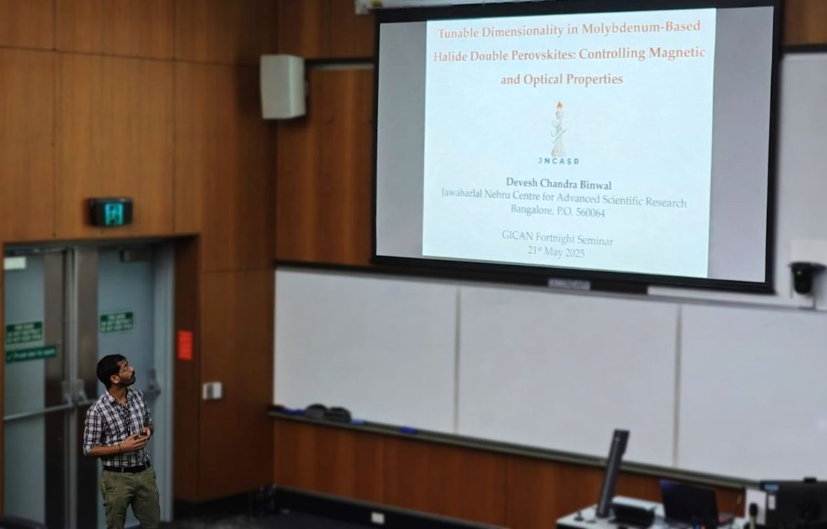 Research presentation at the University of Newcastle